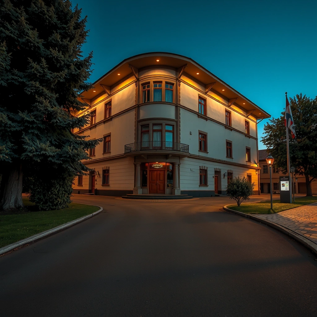 Historisches Gebäude der Renaissance Puls Praxis